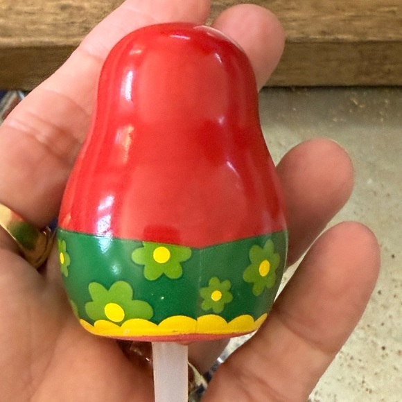 Nora Fleming Red and Green Matryoshka Accent mini. Great for Mother’s Day, - Picture 6 of 6